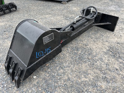 2025 GIYI GY-ZWB 300 mm Mini Skid Steer Backhoe (Unused)