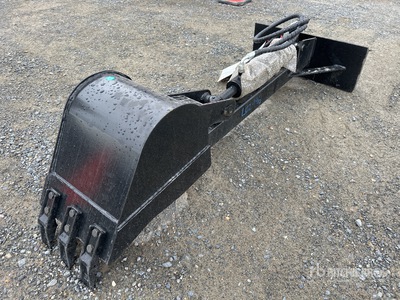 2025 GIYI GY-ZWB 300 mm Mini Skid Steer Backhoe (Unused)
