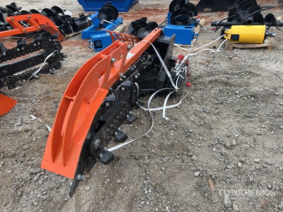 2025 GIYI GY-X39F Mini Skid Steer Trencher (Unused)