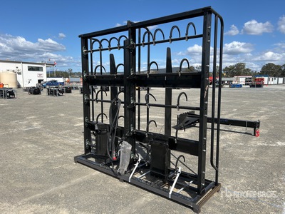 2025 GIYI GY-HBC85 2160 mm Skid Steer Hay Bale Collector Divers - Accessoires pour chargeuse à différentiel (Unused)