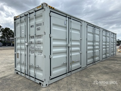 2025 40 ft High Cube Multi-Door Contenedor de almacenamiento