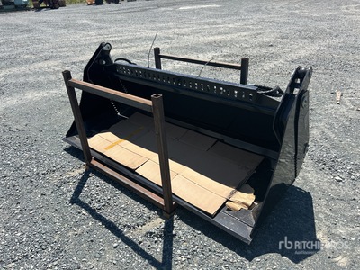 2025 GIYI GY-KH72F Skid Steer Bucket (Unused)