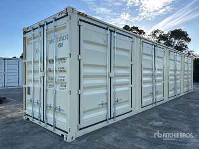 2025 40 ft High Cube Multi-Door حاويات تخزين