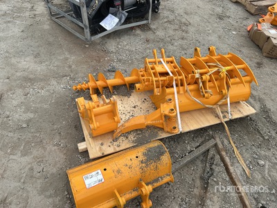 Quantity of (8) 2025 VICSEC VCA-8 Excavator Attachment (Unused)