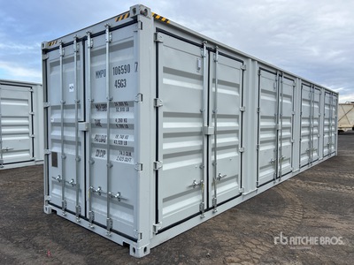 2025 40 ft High Cube Multi-Door Storage Container