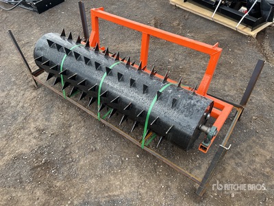 2025 GIYI GY-DLA59 1500 mm Skid Steer Lawn Aerator Varios implementos minicargadora (Unused)