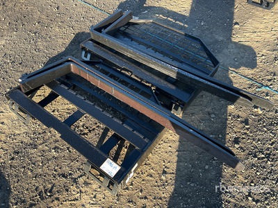 Quantity of (2) GIYI 1500 mm Skid Steer Forks (Unused)