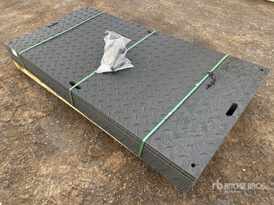 Quantity of (12) SKLP 2400 mm x 1200 mm Plastic Plates (Unused)