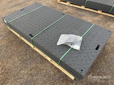 Quantity of (12) SKLP 2400 mm x 1200 mm Plastic Plates (Unused)