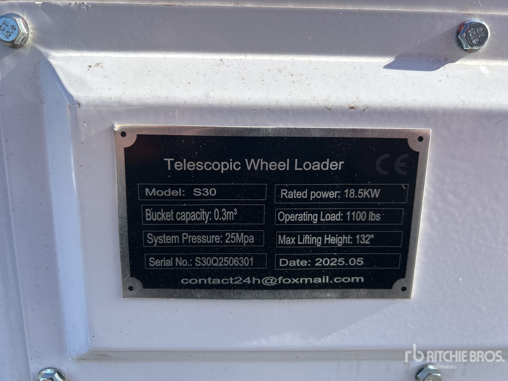 2025 SDLOOL SL-S30 Wheel Loader (Unused)
