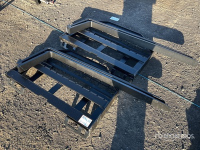 Quantity of (2) GIYI 1500 mm Skid Steer Forks (Unused)