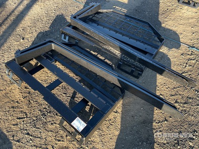 Quantity of (2) GIYI 1500 mm Skid Steer Forks (Unused)