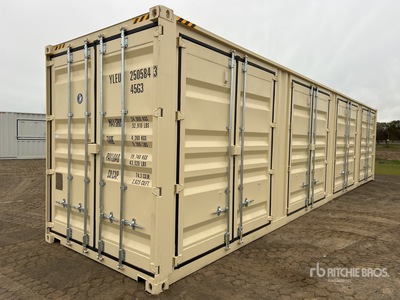 2025 40 ft High Cube Multi-Door Lagercontainer