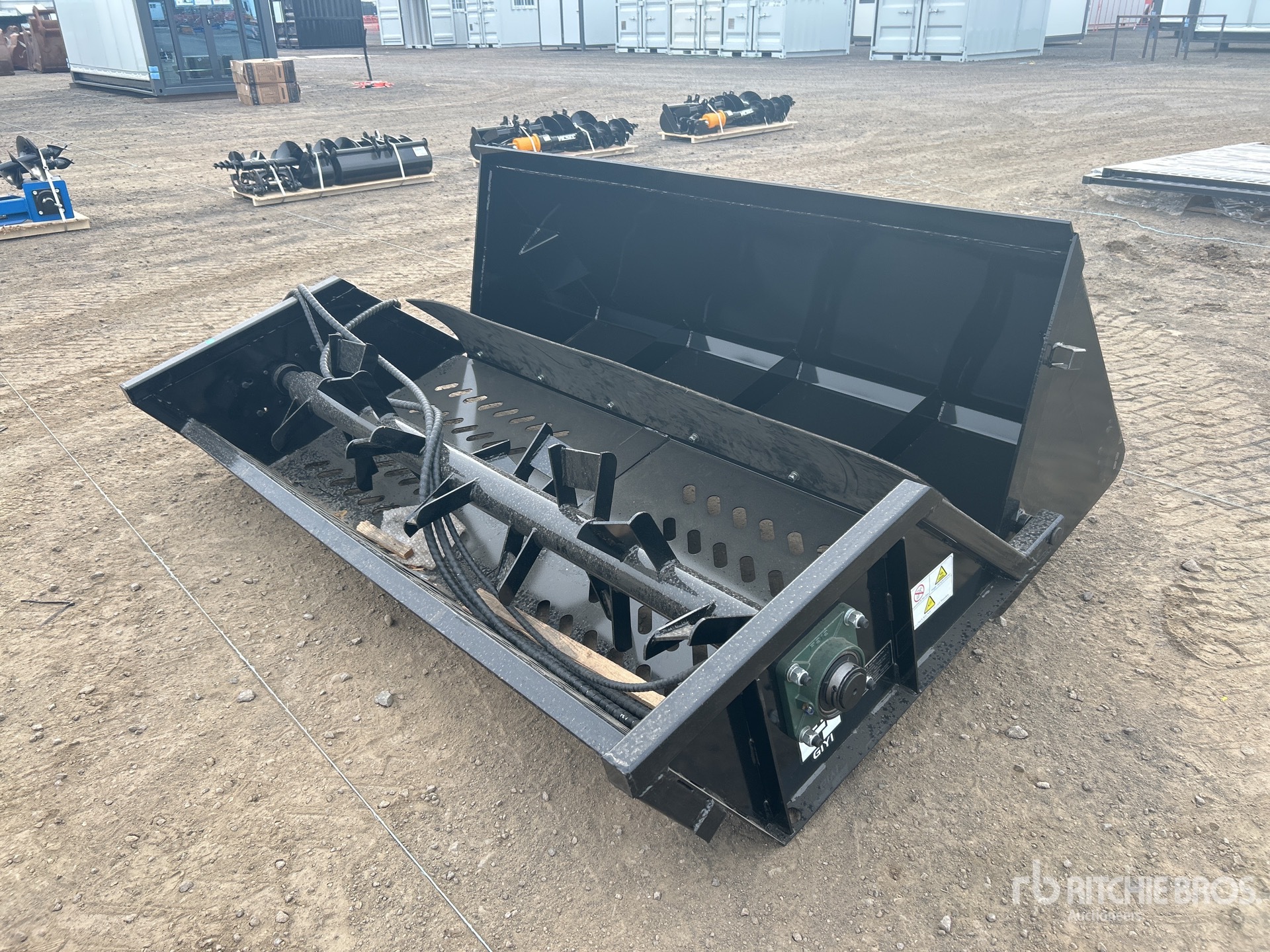 2025 GIYI GY-RR78 1720 mm Skid Steer Rock Rake (Unused)