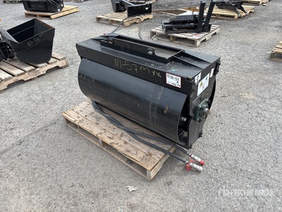 2025 GIYI GY-VR39 990 mm Mini Skid Steer Vibratory Roller (Unused)