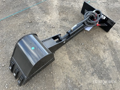 2025 GIYI GY-ZWB 300 mm Mini Skid Steer Backhoe (Unused)