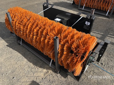 2025 GIYI GY-SE61 1550 mm Skid Steer Broom (Unused)