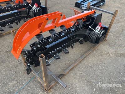 2025 GIYI GY-X39F Mini Skid Steer Trencher (Unused)