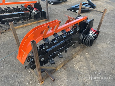 2025 GIYI GY-X39 Mini Skid Steer Trencher (Unused)
