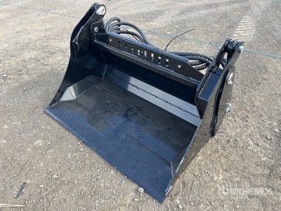2025 GIYI GY-XKH39 1000 mm Multi-Purpose Mini スキッドステア用バケット (Unused)