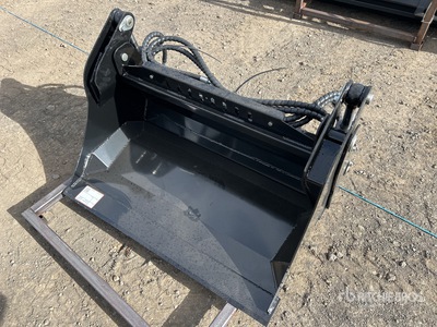 2025 GIYI GY-XKH39 1000 mm Multi-Purpose Mini スキッドステア用バケット (Unused)