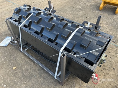 2025 GIYI GY-CW59 1500 mm Padfoot Skid Steer Vibratory Roller (Unused)