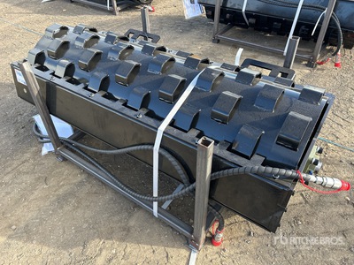 2025 GIYI GY-CW59 1500 mm Padfoot Skid Steer Vibratory Roller (Unused)