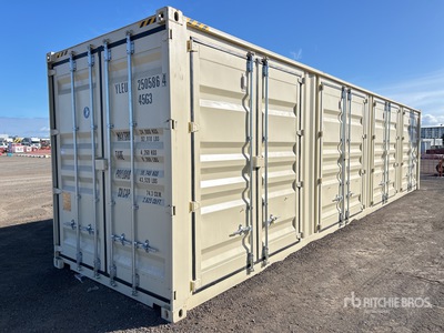2025 40 ft High Cube Multi-Door Storage Container