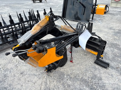 2025 GIYI GY-MBD85 9 in Mini Skid Steer Backhoe (Unused)
