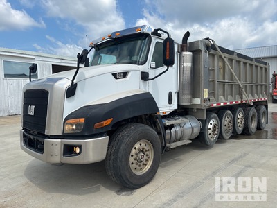 2016 Cat CT660S 12x4 Camion-benne à cinq essieux