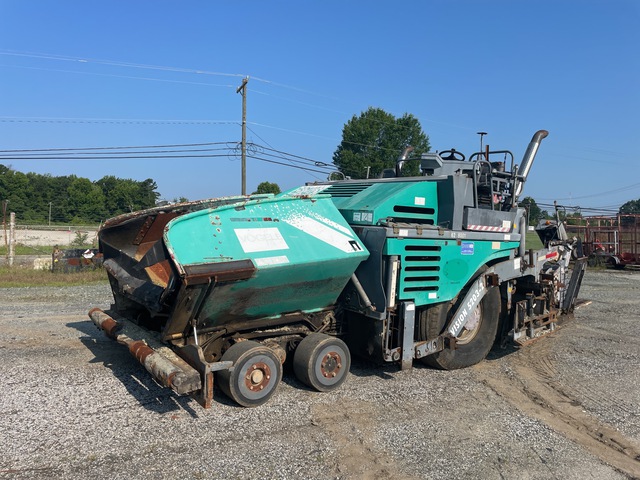 2010 Vogele 5203-2 Wheel Asphalt Paver 2010 Vogele 5203-2 Wheel Asphalt Paver