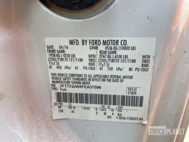 CAMIóN CHASIS 2015 FORD F250