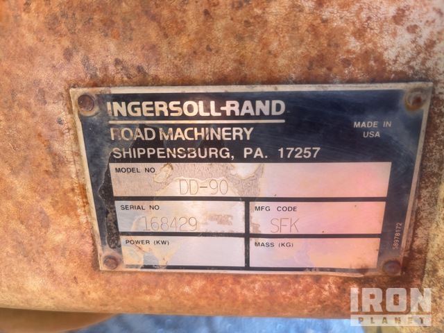 COMPACTADOR 2005 INGERSOLL RAND DD90