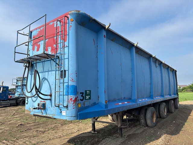 2000 Fanotech 48 Ft Quad/A Moving Floor Trailer