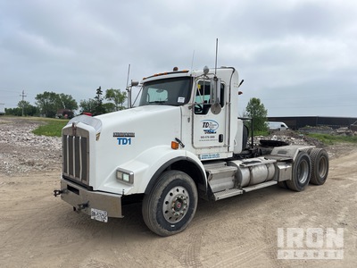 2009 (unverified) Kenworth T800 6x4 T/A Day Cab Truck Tractor