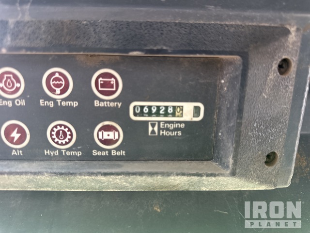 MINI CARGADOR SOBRE RUEDAS 1996 CASE 1845C