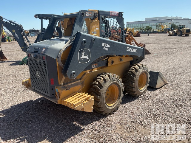 MINI CARGADOR SOBRE RUEDAS 2021 JOHN DEERE 332G