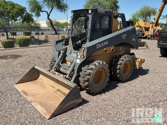 MINI CARGADOR SOBRE RUEDAS 2021 JOHN DEERE 332G
