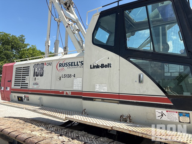 2006 Link-Belt 138 Hylab 5 80 ton Lattice-Boom Crawler Crane in