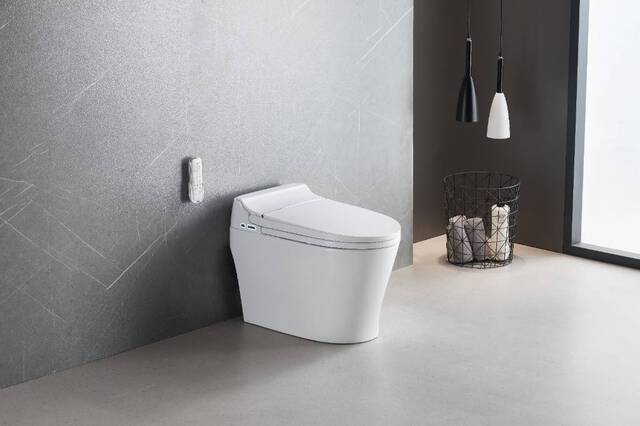 HOMARY Tankless Ceramic Smart Bidet Toilet (Unused)