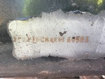 Second Serial Number/VIN Photo