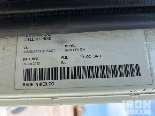 CAMIóN 2016 INTERNATIONAL