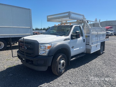 2016 Ford F-550 XL 4x2 Camión Caja Abierta (Inoperable)