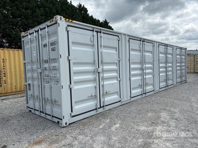 2025 40 ft High Cube Multi-Door Storage Container