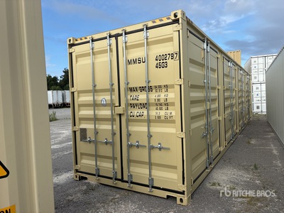 2025 40 ft High Cube Multi-Door Storage Container (Unused)