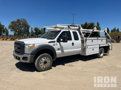 2015 Ford F-450 XL 4x4 Extended Cab Camion à Plateau