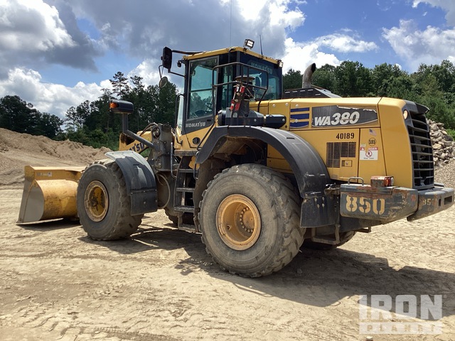 CARGADOR FRONTAL 2018 KOMATSU WA3808