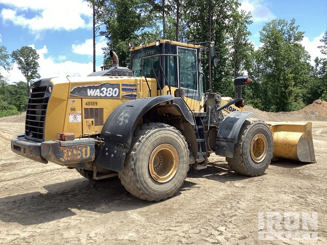 CARGADOR FRONTAL 2018 KOMATSU WA3808