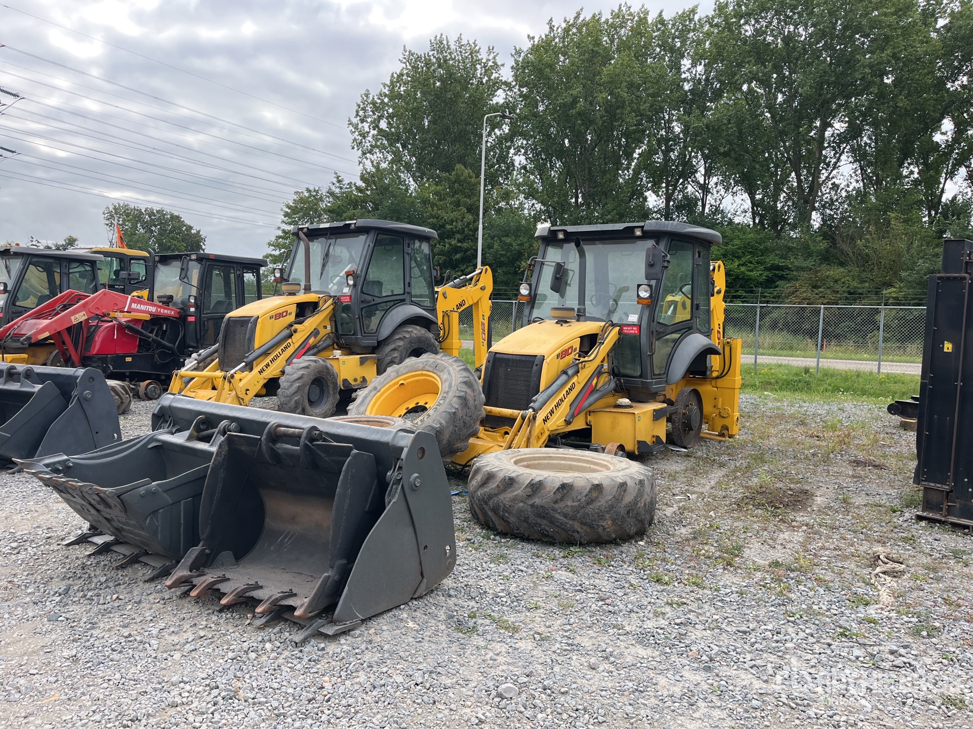 2017 New Holland B80B-SS Backhoe Loader