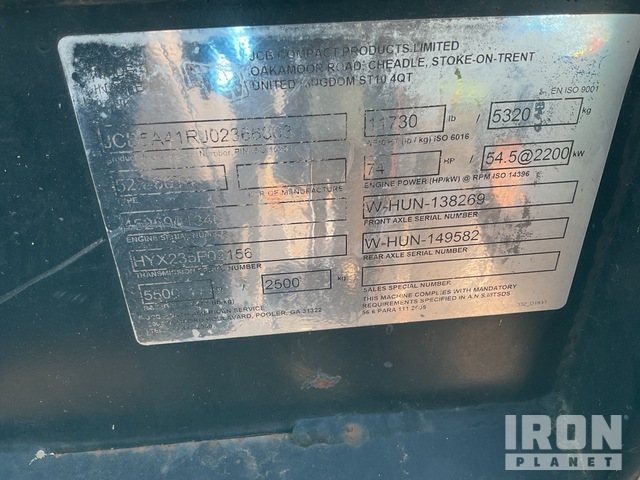 MANIPULADOR 2015 JCB
